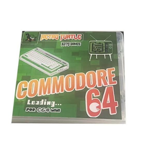 C64Mini spilconsole indeholder den mest komplette samling af spiltilbehør