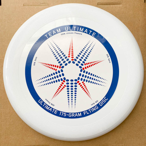 175g Ultimate Frisbee Konkurrence Frisbee - Fremstillet af bioplast