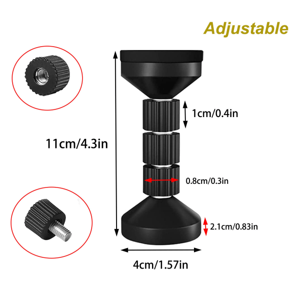 2 sæt Anti-støj Top Seng Enhed Simple Tech Finds Sänggavlar & Footbo