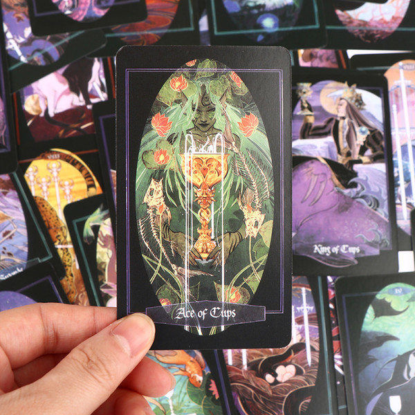 78 kort Children Of Litha Tarotkort Prognos Spådom Deck Flerfärgad one size Multicolor one size