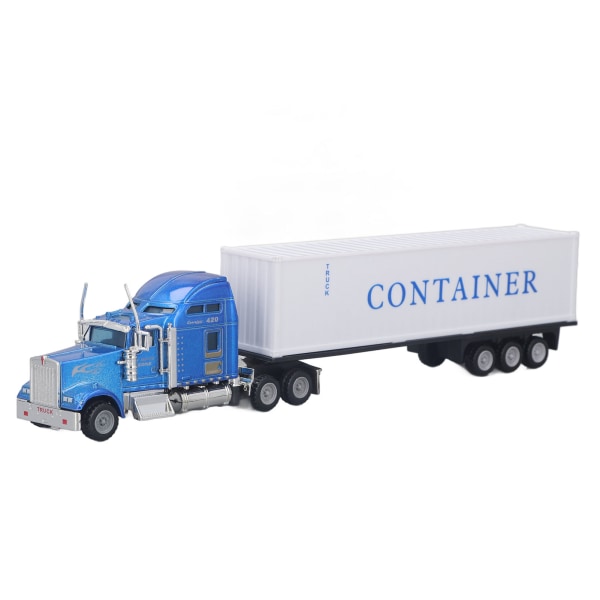 Container Truck Leksak Modell Pull Back Utsökt Vivid Legering Leksaksbil för barn Hem Outdoor