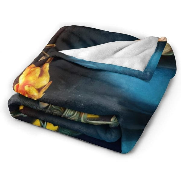 Legend-Zelda varm fleecefilt för bäddsoffa -w491 50x40in 125x100cm