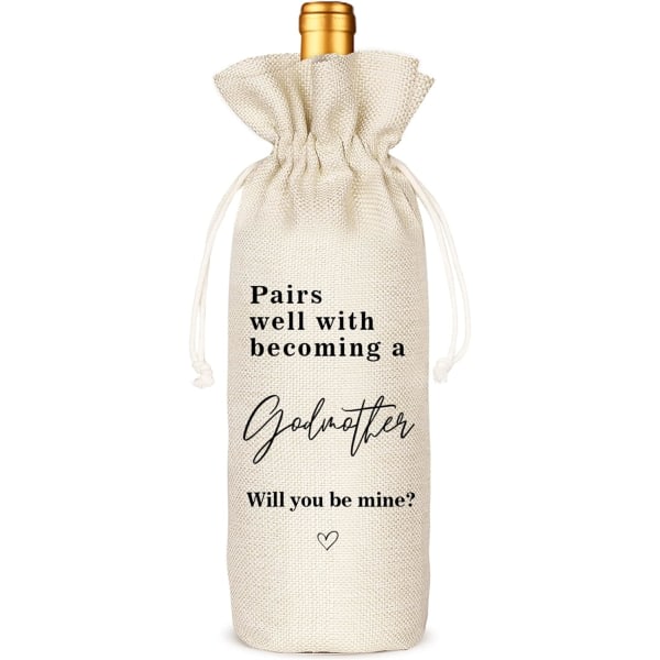 Godmother Wine Bag - Gudmors förslag Present