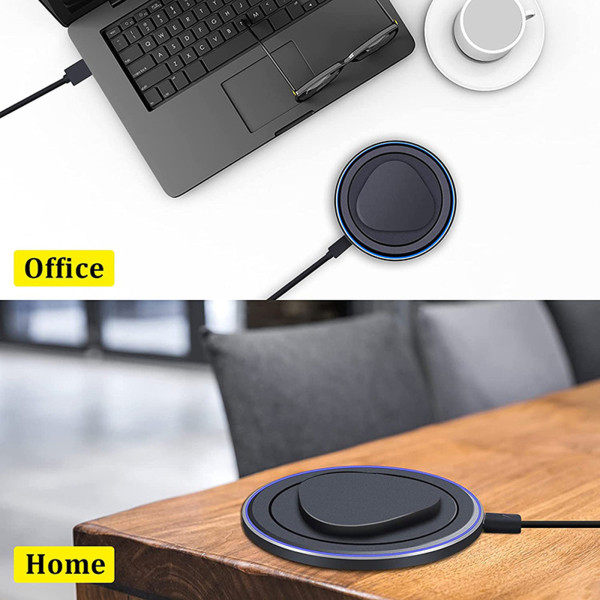 Bærbar magnetisk trådløs lader for Sonos Roam-høyttalere Power Up ladestasjon for DC 5V 1A-2A inngangsspenning