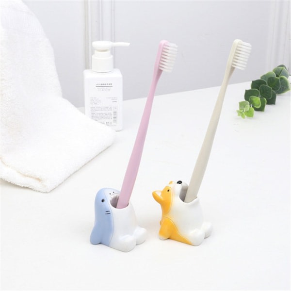 4X e Cartoon tandborsthållare för barn Multicolor Multicolor