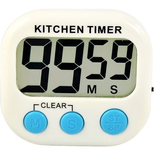 Digital Kökstimer, Stor LCD, Nedräkning, Uppräkning