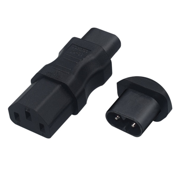 C7 til C8 lige adapter han til hun Adapter C7 til C8 adapter Kabeladapter C8 til C13/C8 til C15/C8 til C5 Kompakt - null - C8 til C13