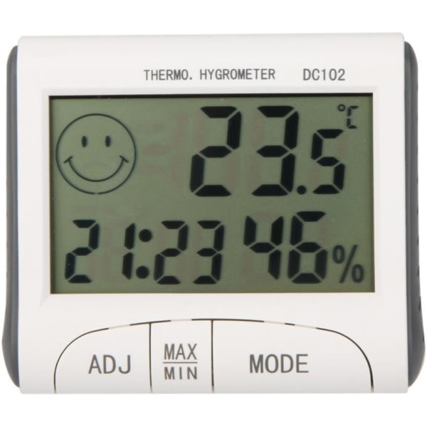CD Rom Termometer Mini LCD Digital Rom Termometer Hygrometer