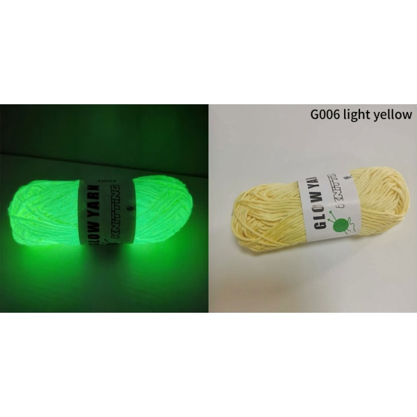 Luminous Garn som Glöder i Mörkret - Stickning & Virkning - DIY Hantverk & Dekoration - 1