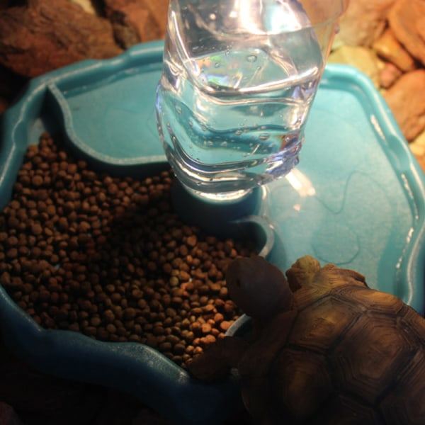 CDQ Pet Reptile 2 i 1 Automatisk Vandmater Plade A3
