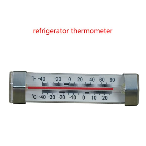 Kyltermometer Frys Övervakning Termometer Kylskåp Linjetermometer Kyltemperaturmätare för hem