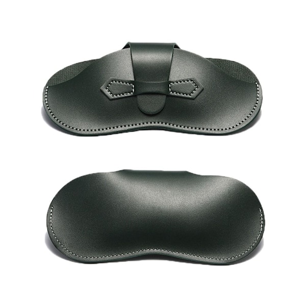 PU Læder Etui Solbrille Opbevaringspose Cover Black