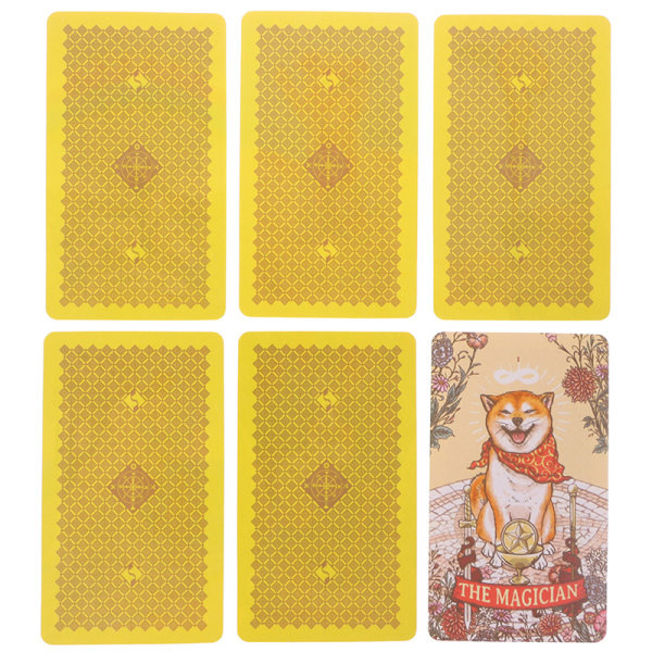 AIBO Tarotkort Profeti Spådom Deck Familiefest Brætspill Multifarget en størrelse Multicolor one size