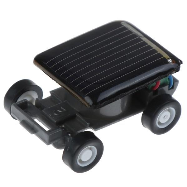Aurinkovoimalla toimiva minileluauto Racer Pedagogisk Solar Powered Toy så Black one size Black one size