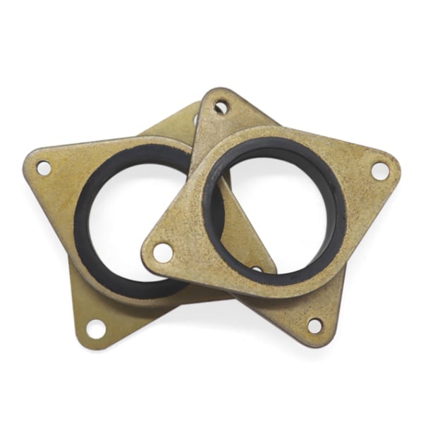 4 stk/sæt skridtmotor vibrationsdæmpere Skruesæt stål og gummi til Nema 17 skridtmotor 3D-printer tilbehør