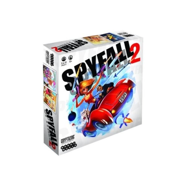 Cryptozoic Entertainment Spyfall 2 Kortspel, Brädspel