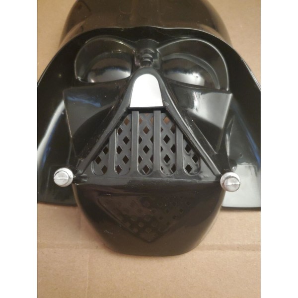 Star Wars Darth Vader-mask för barn/barn Svart One Size