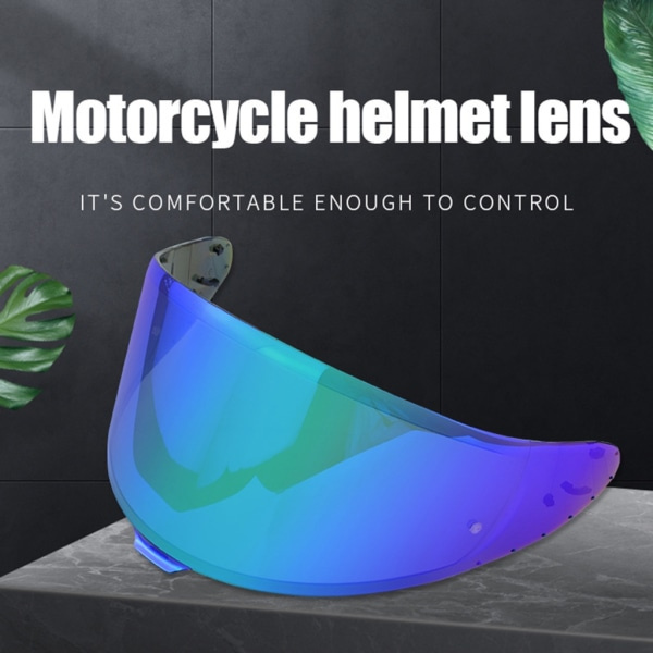 Unisex hjälmvisir UV-blockerande glasögon för RF1400 X15 vindrutelins motorcykel Mörkbrun