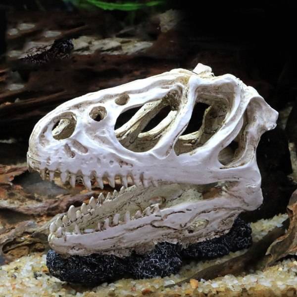 Simulering Resin Skull Ornaments DIY Aquarium Fish Tank Decora 1 1 1 1