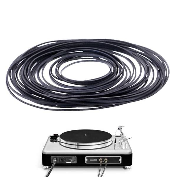 10 stk Drivflade Remme Gummi DVD Kassettebåndafspiller Drejeskive Rem Rem Kassettebånd Udskiftning Kvadrat 1,2 mm P