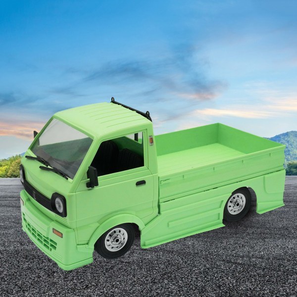 1/10 D12 RC lastbil omgivande stötfångare läpp sidokjol spoiler reservdel av RC driftklättring bil elektriska RC tillbehör vit