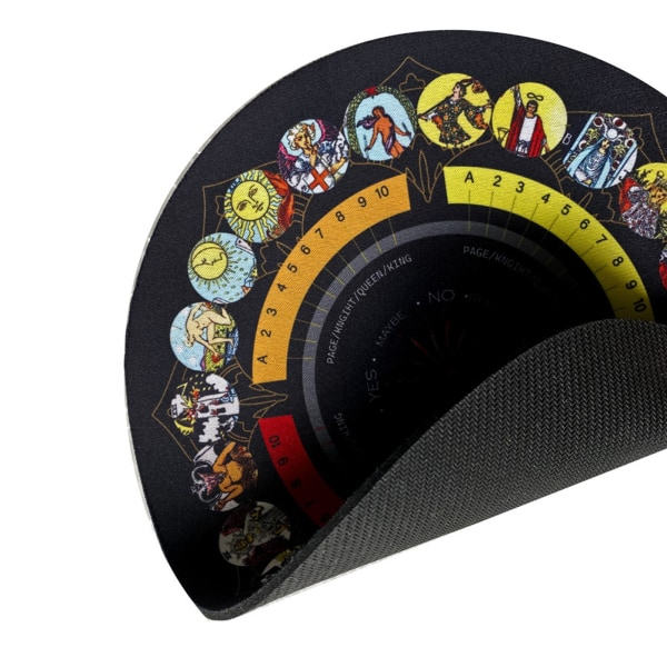 Tarot Bord Magisk Altar Bord Divination Astrologi Divination Rund