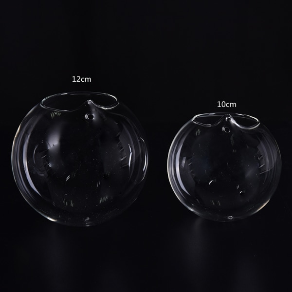 Riippuva pallolasi Kukka er Vaasi Terrarium-astia Maisema Läpinäkyvä S Transparent S
