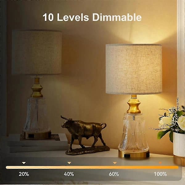 |HH| Rechargeable Light Bulbs with Remote Control - E26 Battery Operated Light Bulbs for Non-Fixed Wall Sconces, Pendant Lights