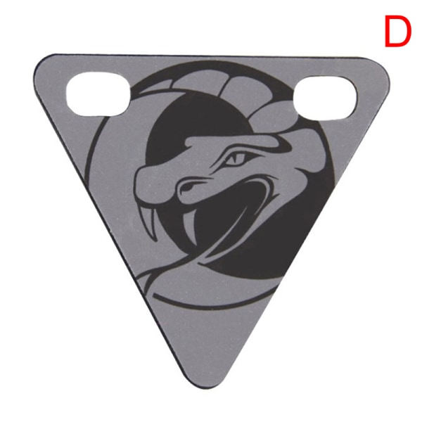 Polkupyörän heijastinkyltti logo Pyöräkolmio Tiny Reflector Cycli Gray D Gray D