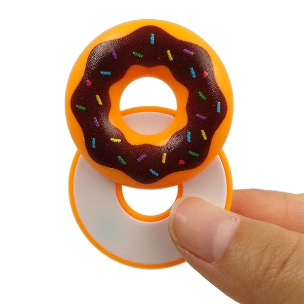 Magnetisk Fidget Slider, Fidget Legetøj til Voksne, Dessert Push Slider Stressaflastende Legetøj, Kontor Legetøj EDC Toy Doughnut
