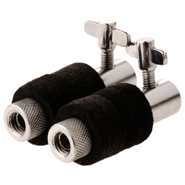 2 delar metall Hi Hat Clutch Snabbkoppling för trumset cymbalställ