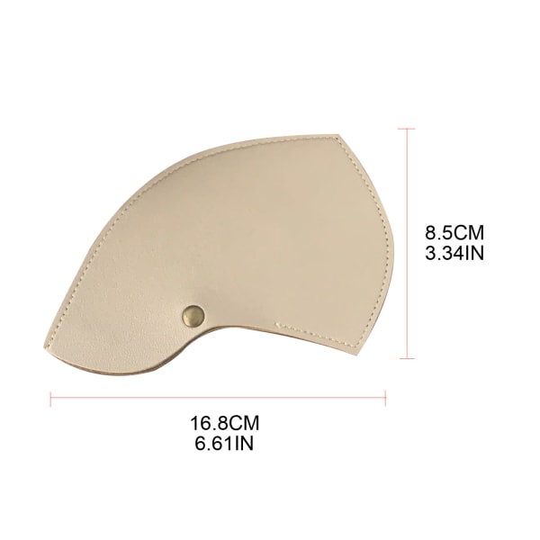 Enkel design enfärgad golfklubbsöverdrag med etikett PU Vattentät Fairway Hybrid Bärbar Cover Sportdel Guld