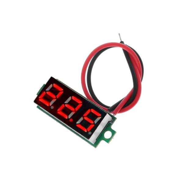 Digitalt termometermodul 0,28\" LED-display, der passer til DS18B20 temperatursensor