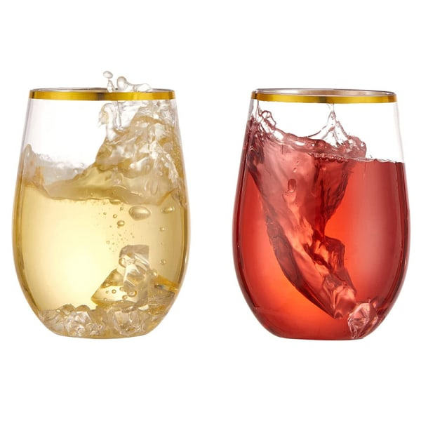 Cocktailjuice-dricksglas i plast för utomhuspoolparty