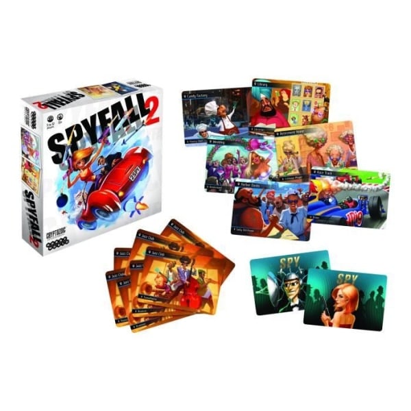 Cryptozoic Entertainment Spyfall 2 Korttipeli, Lautapeli