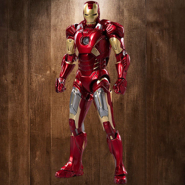 Avengers 1906-07 Iron Man MK7 docka modell figurleksak (ny förpackning Red MK7 Red MK7