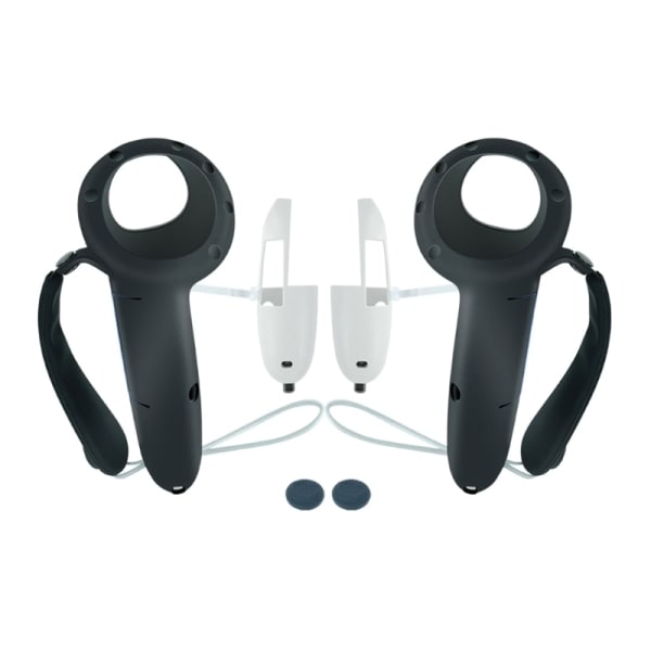 Full Protection Controller Grip Cover for MetaQuest 3 Silikonbeskyttende Sleeves Touch Controller Tilbehør Svart