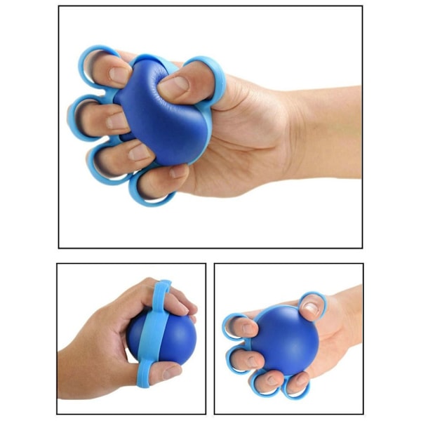 Fingergreppsboll Styrketräning Återhämtning Tränare Femfinger Massageapparat Style 4
