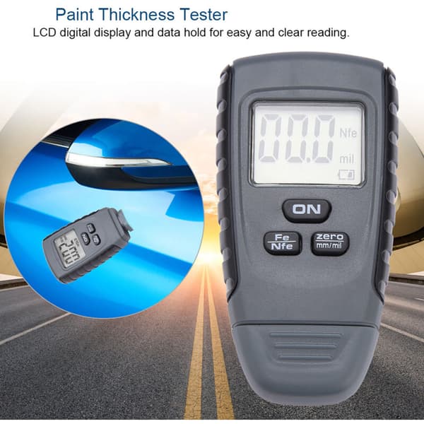 Mini malingbeleggtester, malingtester, LCD digitalt display