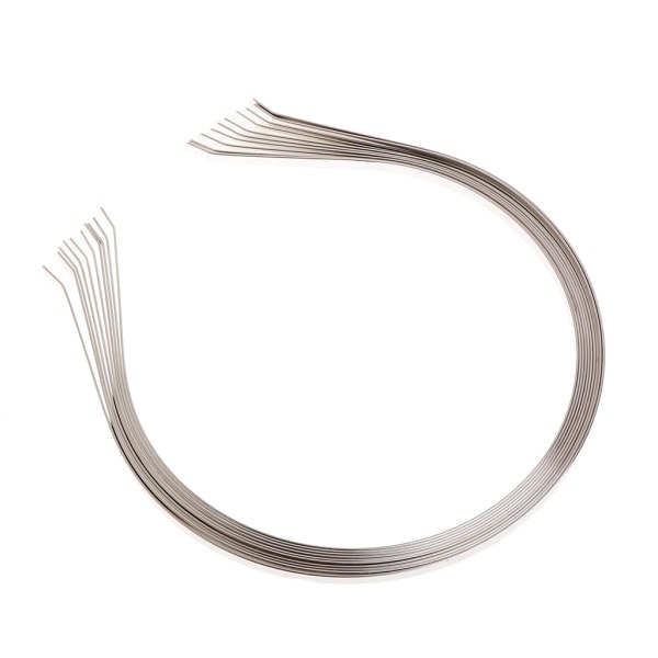 10 st Silverlegering Pannband Base 5mm Blanks Inställning för Diy Bride Huvudbonader