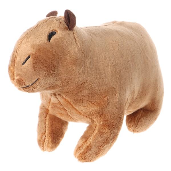 29 cm Simulerad Kapybara Plyschleksak Fluffig Kapybara Docka Mjuk Brun onesize