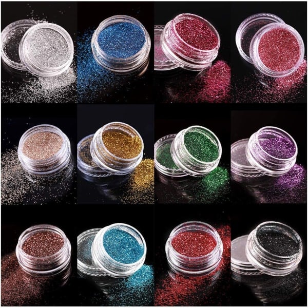 Akryl nagelset falska naglar komplett set tillbehör för manikyr nagelfilar bärbar nagelborrmaskin för DIY nagelkonst