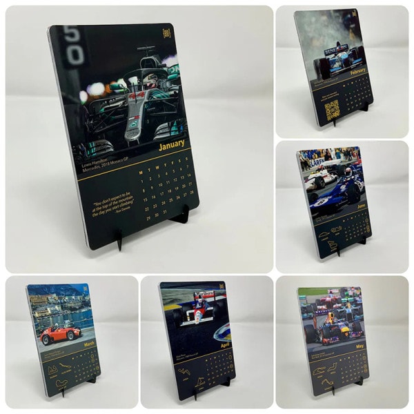 Sportsbilkalender A one size A one size