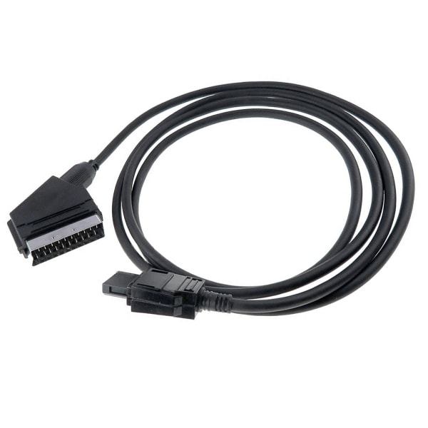 Profesjonell RGB SCART-kabel til BNC og RCA-adapter Audio Video Gaming, 1,8 meter lang Bruk for X 360 spillkonsoll null - A