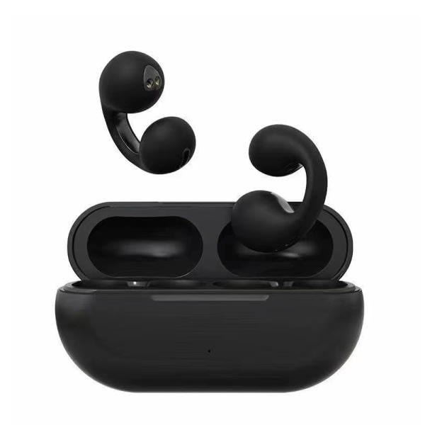 Luunjohtuminen Bluetooth 5.0 -kuulokkeet Clip-on Bluetooth -langattomat kuulokkeet kuulokkeet musta black