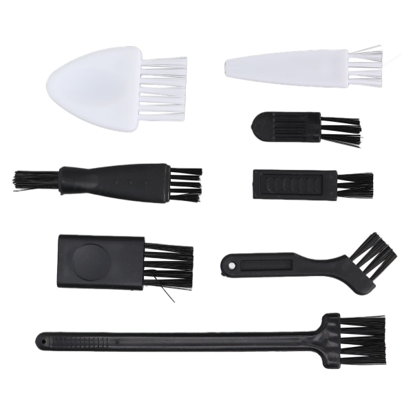 TIMH 8 stk Elektrisk Rakapparat Rengøringsbørste Razor Cleaner Brush Set til Husholdningsapparater Computertilbehør