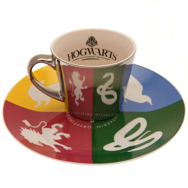 Harry Potter Spejl Kops & Tallerken Sæt One Size Flerfarvet Flerfarvet One Size