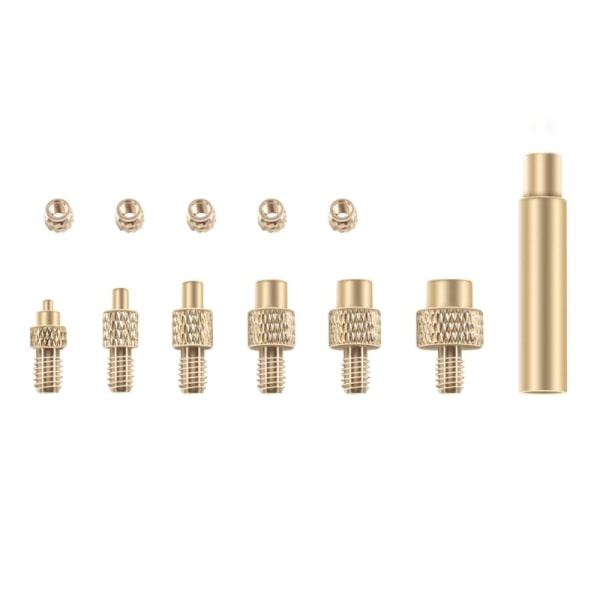 Loddebolter for 3D-printer lodding, loddebolt, innsatsmutter