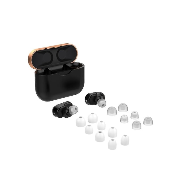 7 par silikoneørepropper til S-ony Wf-1000xm3 True Wireless Stereo Earphones Gul Yellow
