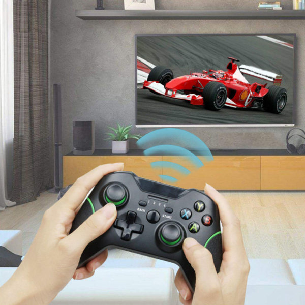 Mekanisk knappkontrollerbyte för Xbox One S/One X/One Elite/för PS3-kontroller trådlös spelkontroll Svart